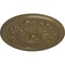 Ekena Millwork Legacy Acanthus Ceiling Medallion (Fits Canopies up to 3 1/2"), 12 3/4"OD x 7/8"P, Mississippi Mud CM12LEMMF - alternate 3